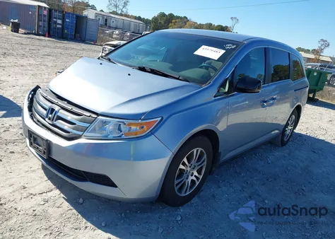 2012 Honda Odyssey Ex z USA, uszkodzony, nr VIN 5FNRL5H49CB130206
